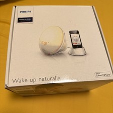 Philips HF3550 Sunrise Wake Up Naturally Light With iPod/iPhone Adapter 