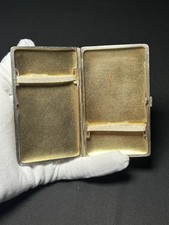 800 Silber Zigarettenetui Antik Hammerschlag