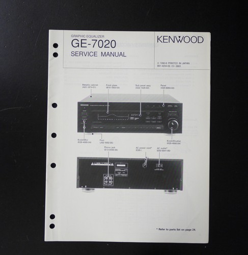 Original kenwood 7020 - kenwood, ge-7020