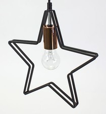 Lampe Hängelampe Stern