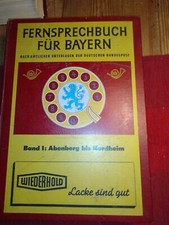 Bayrisches Fernsprechbuch 1969