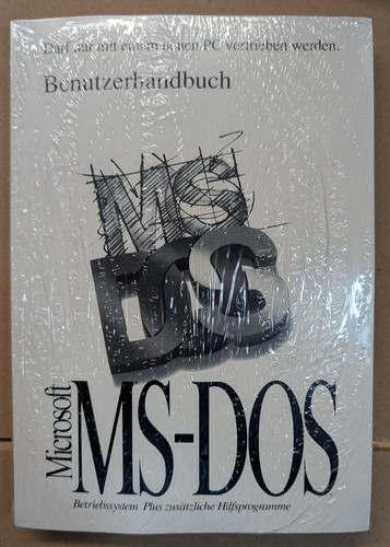 Microsoft dos 22 sealed - microsoft, ms-dos