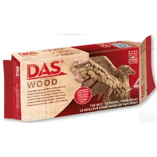 Das wood modelliermasse - wood, 700g