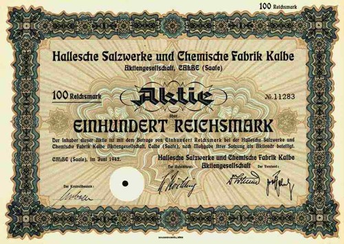 Hallesche salzwerke chemische - salzwerke,