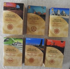 Frank Herbert - Dune, Band 1 bis 6, komplette Serie 