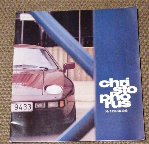 Porsche christophorus ausgabe - porsche,