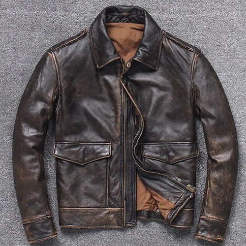 Herren vintage bomber - vintage,