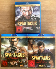 SPARTACUS Die kompletten Staffeln 1-3: blood and sand, vengeance, war of damned