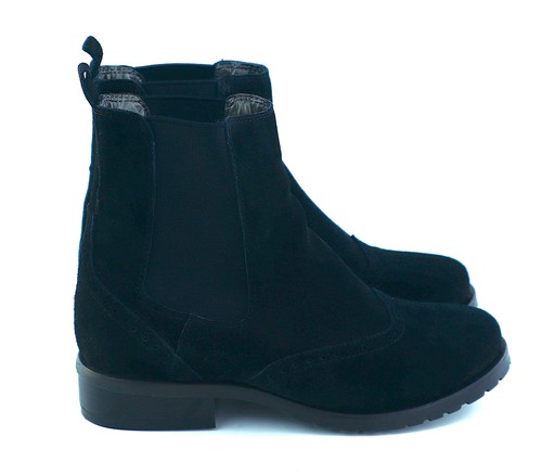 Leder schöne stiefelette - stiefelette, gr