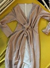 LangesGlitzer Kleid Gold 