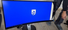 Philips 349P7FUBEB/00 Curved Monitor 34 Zoll / Streifen an der Seite