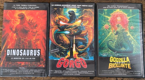 Set vhs dinosaurier - set,