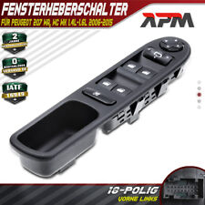 Fensterheberschalter Vorne Links für Peugeot 207 WA, WC WK 1.4L-1.6L 2006-2015