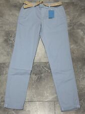 Neu Esprit Damen Chino Hose Mit Gürtel Gr 36/30