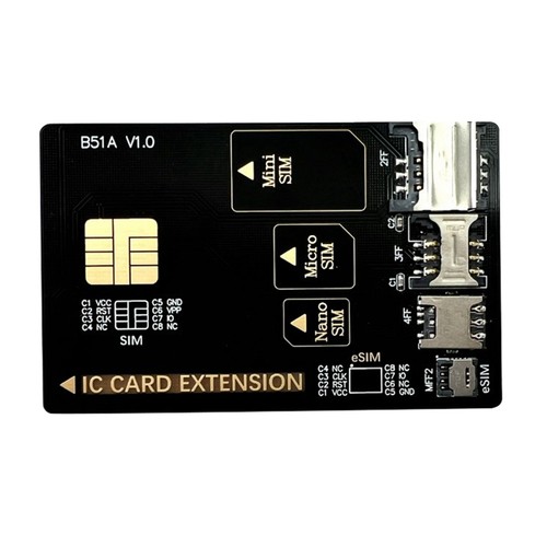 Mobiltelefon card adapter - card,