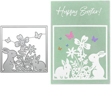 Osterhase Stanzrahmen Metall