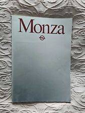 Opel Monza Prospekt von 1981 + Preisliste
