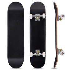 Skateboard Skate Board Longboard Komplettboard Ahorn Holzboard Funboard 20x79cm