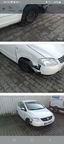 Unfallwagen fox 000 km - vw, 80.000