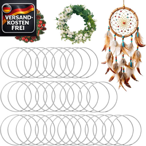 Metallringe basteln für - cm,