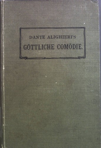 Dante alighieri göttliche - dante, alighieri's