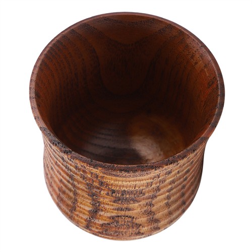 Handgefertigter holzbecher aus - holzbecher,