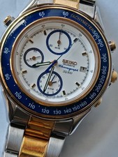 Seiko chronograph 7t32 6b5a - chronograph, 7t32-6b5a