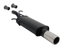 NOVUS Sportauspuff Endschalldämpfer 1x90mm passend für PEUGEOT 307 / CITROEN C4