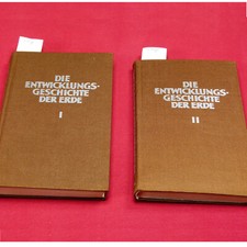 Die Entwicklungsgeschichte der Erde - Band 1 + 2, 4. Auflage 1975,Verlag Dausien