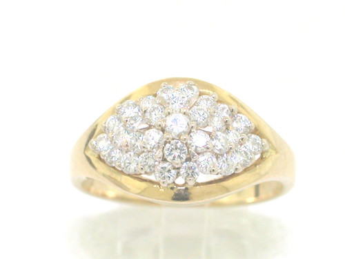Brillant ring 750 - gelbgold, 18k