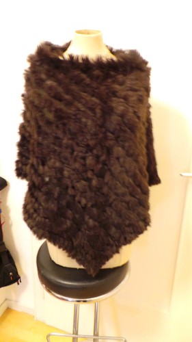 Cape fellponcho damenmode - cape,