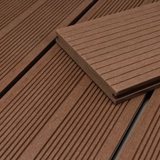 WPC Terrassendielen Massiv Komplettset Komplettbausatz Bali 5-58m²