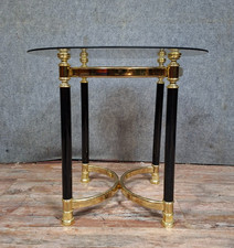 Tisch Regal aus Messing und