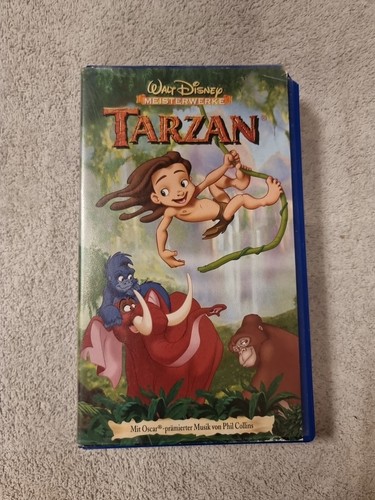 Tarzan walt disney vhs - -,