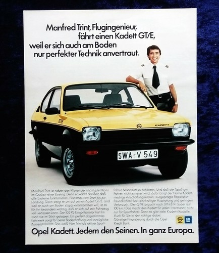 Opel kadett coupe gt - c,