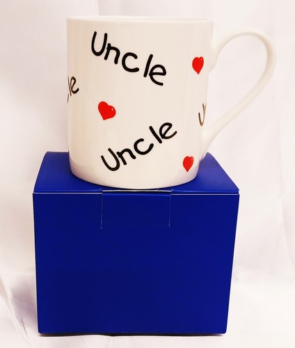Onkel liebe herzen tasse - onkel,