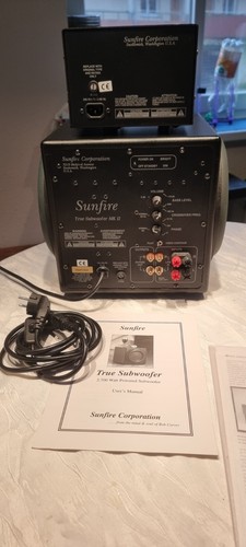 Sunfire aktiv subwoofer - aktiv,