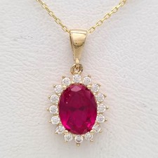 585 gold kette 45cm collier - gold,