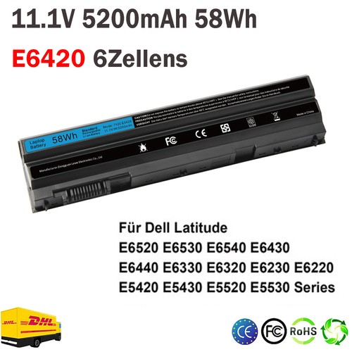 Akku für dell latitude e6420 - für,
