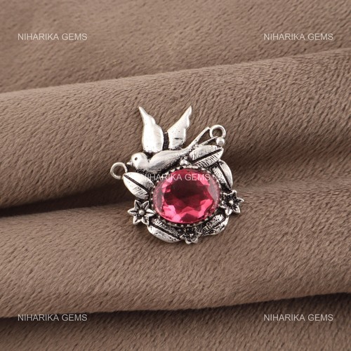 Oval rosa turmalin - oval, edelstein