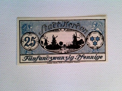 Notgeld stadt norden 25 - notgeld,,