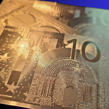 Banknote  - 24 Karat Gold - 10