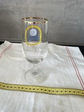 Bierglas Dortmunder Hansa mit Goldrand alt