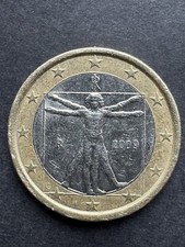 1-Euro-Münze Italia 2009