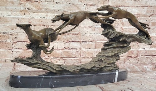 Art deco original bronzeguss - deco,