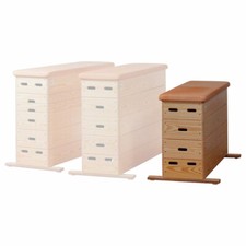 Sprungkasten, Turnkasten, Sprungbock, Turnbock, Springbock, Springkasten, 4-tlg.