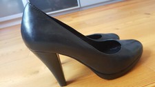 5TH Avenue High Heels Pumps  Gr.36 Echtleder neu schwarz edel 9 cm Stilettos