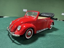 1:18 Maisto Modell  VW Käfer Cabrio Brezel 1951 Export  Rot