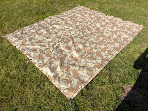 British army shelter sheet - army,
