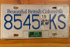 orig. Nummernschild Kanada Kfz